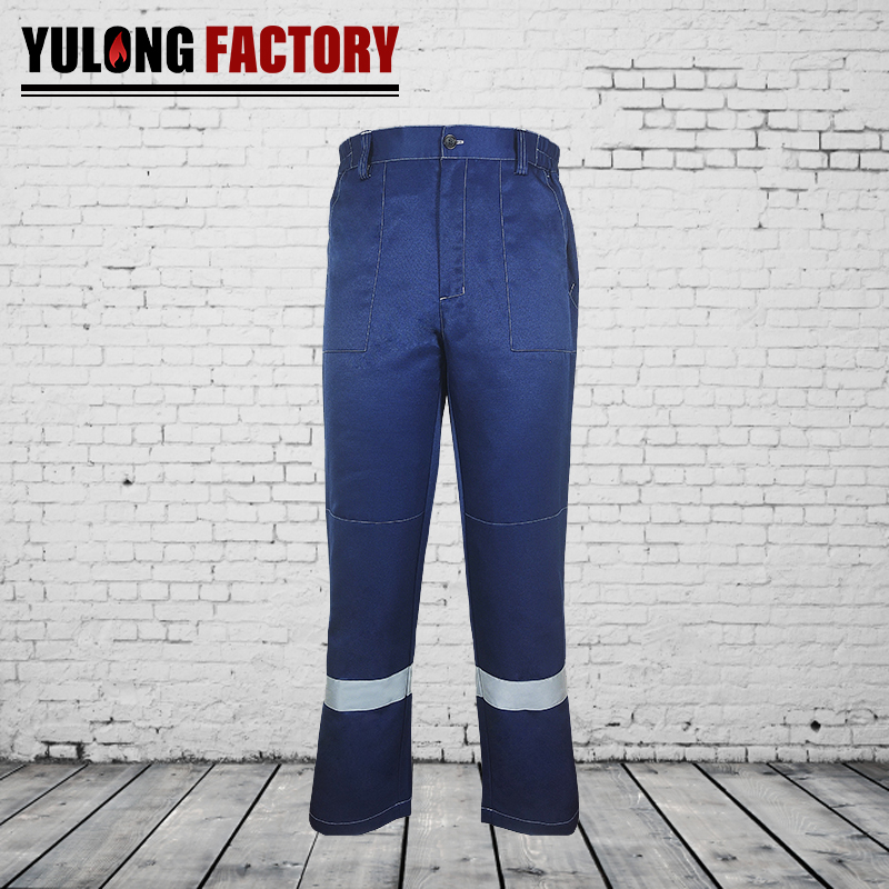 耐磨阻燃防靜電勞保工作服男士長(zhǎng)褲