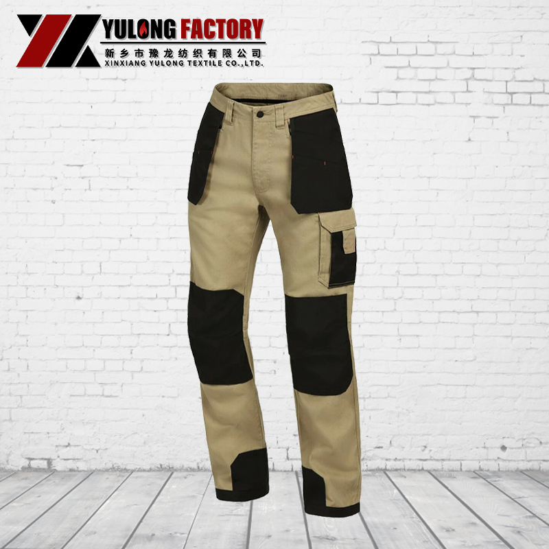 寬松耐磨工廠車(chē)間維修防水工作服工裝褲