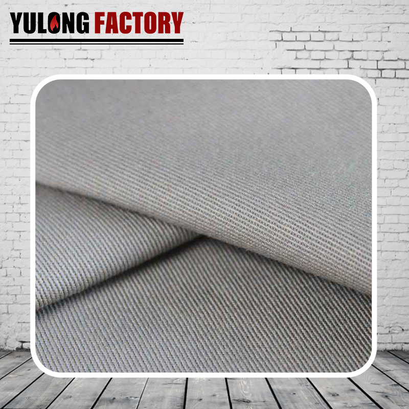 100%棉阻燃防電弧紗卡面料