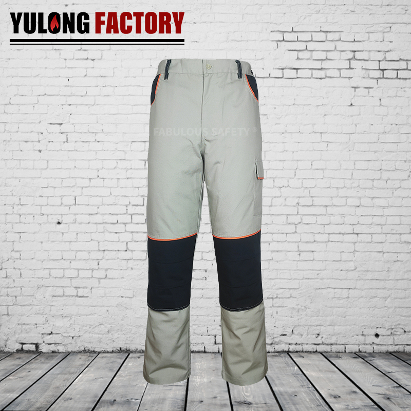 歐標(biāo)棉錦阻燃防電弧防靜電褲子