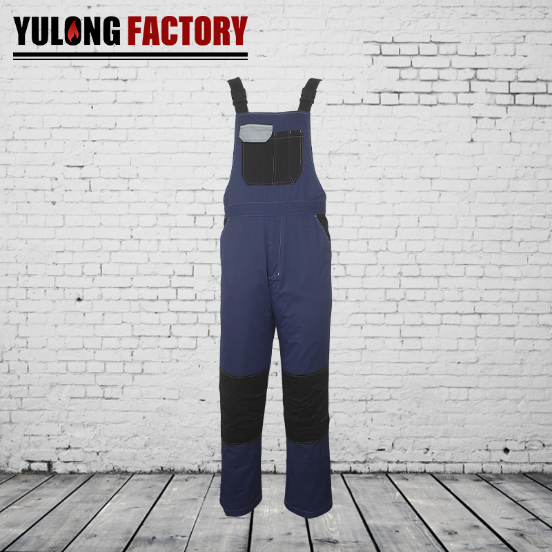 歐標尼棉阻燃防電弧防靜電背帶褲