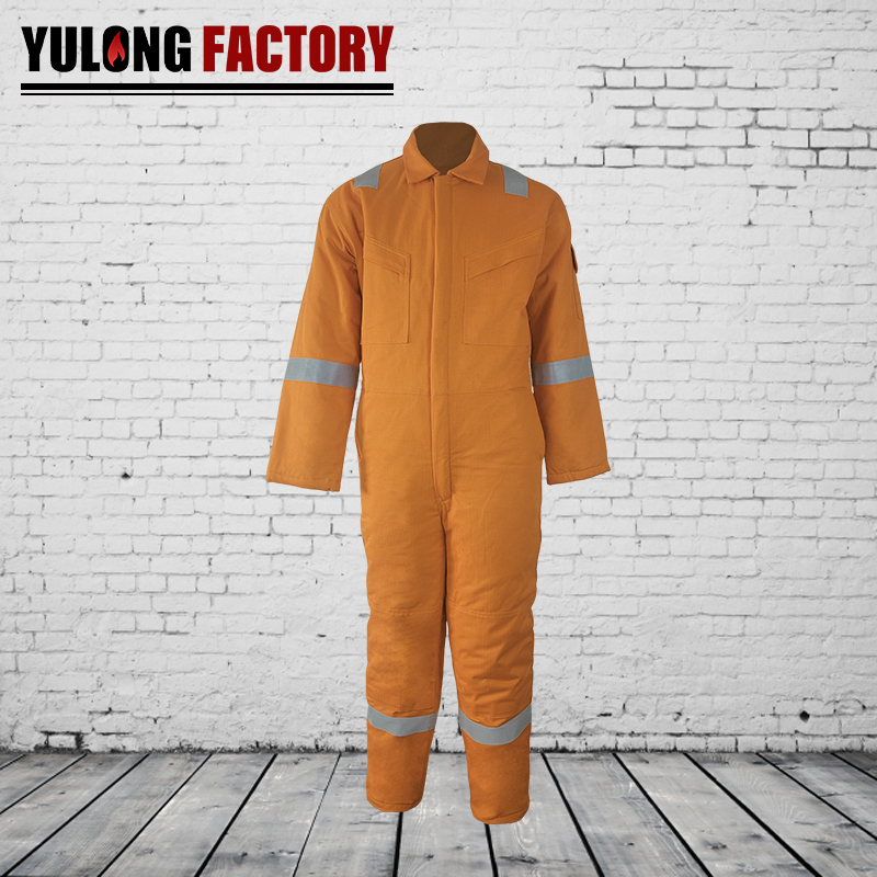 歐標(biāo)芳綸IIIA阻燃防電弧防靜電連體服